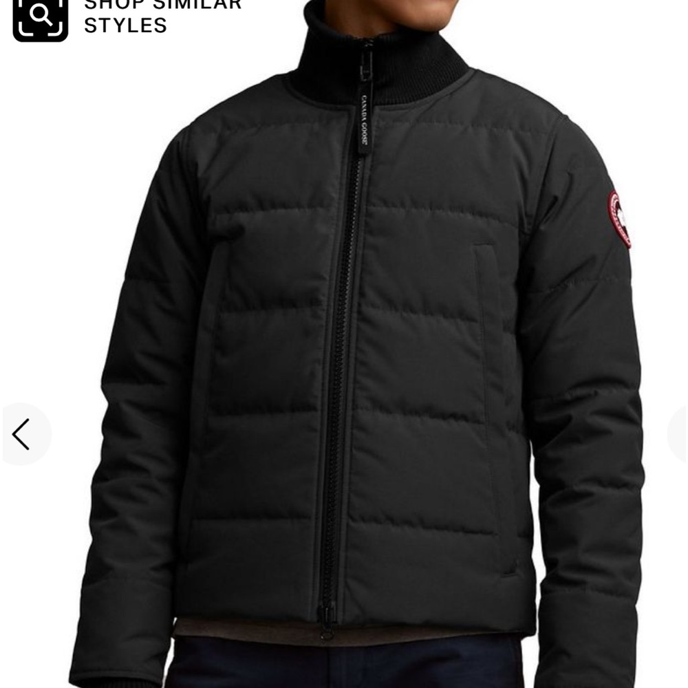 Canada Goose jacket. Woolford bomber style jacket. Worn twice. Size m.
